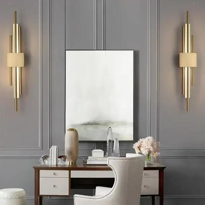 Mur LED lampe éclairage intérieur salle de bain appliques murales luminaire salon couloir chambre décoration nordique