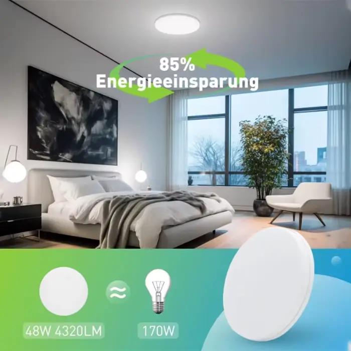 Ultra-mince LED ronde plafonnier chambre lumière Lustre LED lumières pour chambre plafonnier luminaire moderne décoration de la maison
