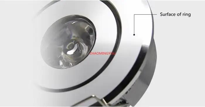 Mini spot LED encastrable 3W 5W