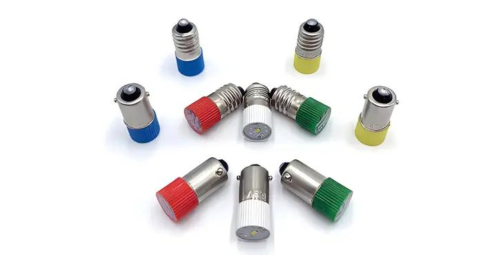 Lot de 5 ampoules LED BA9S 0,5W, culot B9, 110V 120V 230V 240V, mini ampoule professionnelle pour équipement et machines
