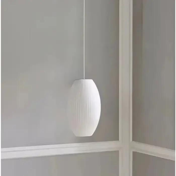 Lampes d'éclairage de chambre à coucher modernes lustre de plafond peint en fer avec jet de soie d'imitation E27 décoration de la maison à large tension