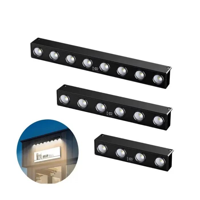 Applique Murale Solaire Imperméable à 4/6/8LED, 62 Lampes, Luminaire Décoratif d'Extérieur, Idéal pour un Jardin, un délégations, des Escaliers ou une Clôture