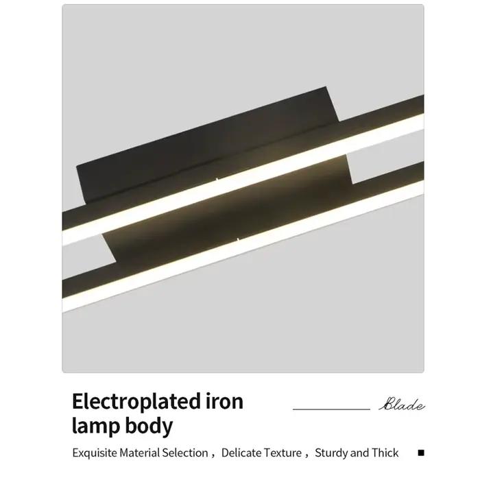 Plafonnier pour salon décor à la maison éclairage chambre LED plafond lustre lumière moderne Restaurant 3 couleurs