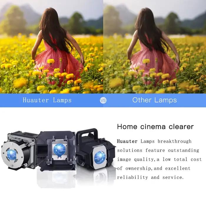 Lampe de projecteur Compatible UHP 190/160 0.9 E20.9, ampoule nue pour Optoma, Acer, BenQ, etc.