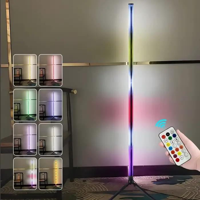 Lampadaire d'angle intelligent avec contrôle par application