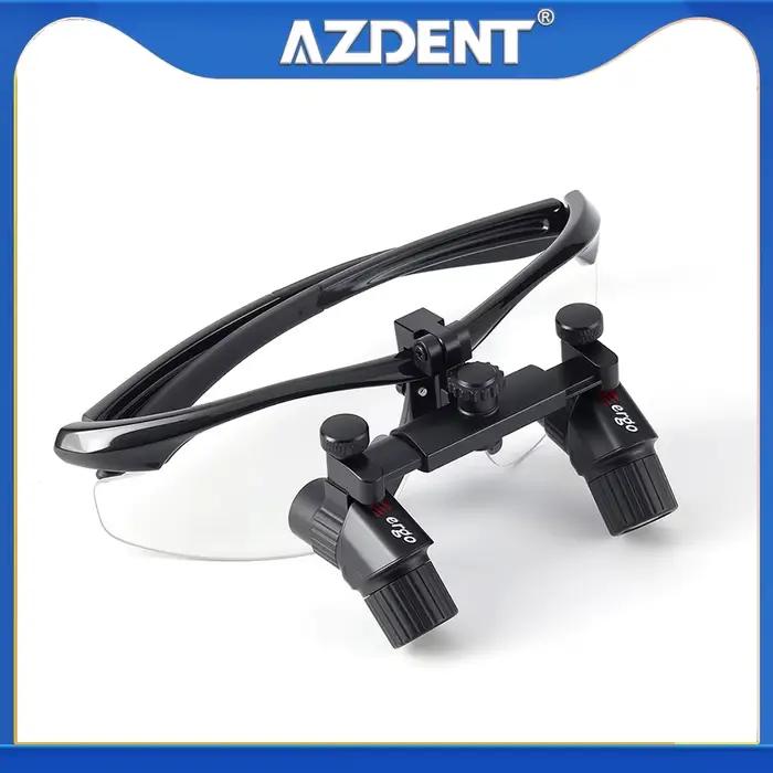 Loupe dentaire 3X 4X 5X Loupe dentaire 5W phare sans fil lampe chirurgicale aimant batterie binoculaire ergonomique dentiste Loupe Dent