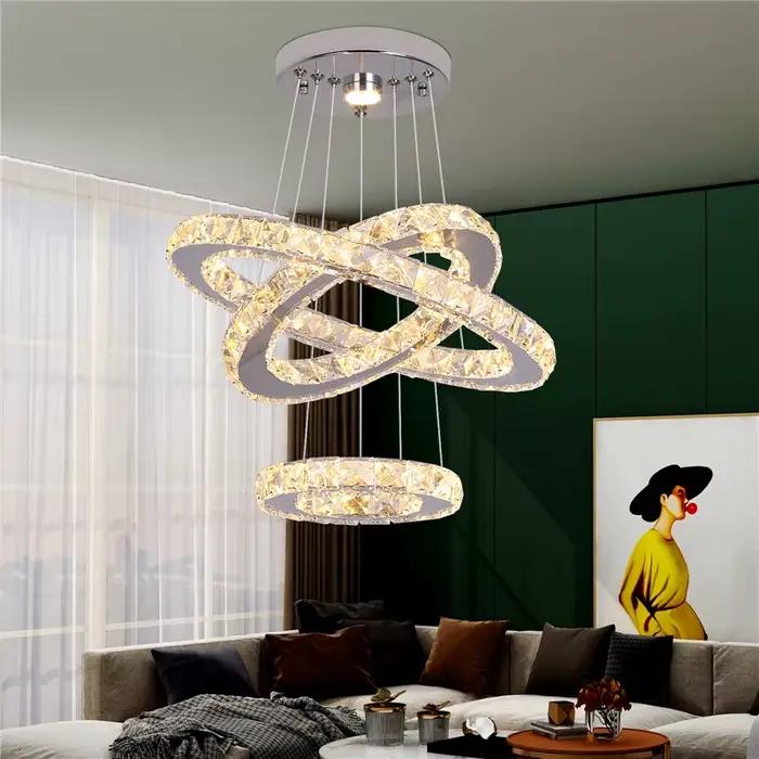 Plafonnier Led suspendu au design moderne K9