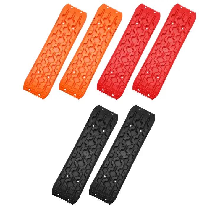 Planches de traction, 2 pièces, rails de traction tout-terrain pour neige, échelles de traction pour pneus, pour boue, sable, pour camping-cars, véhicules