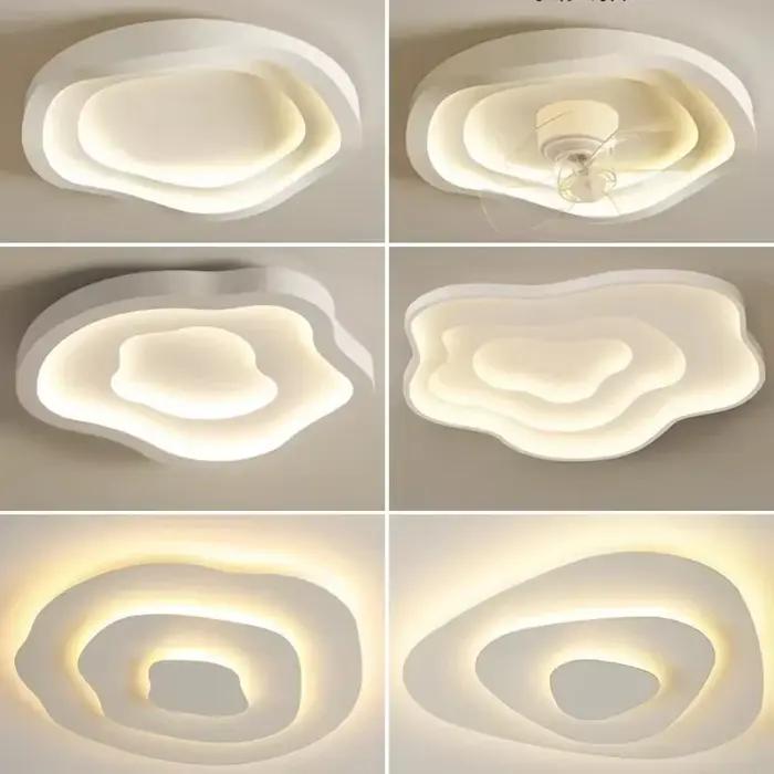 Plafond moderne à LEDs Lustre lampe pour salon salle à manger chambre enfants salle d'étude allée décor à la maison luminaire Lustre