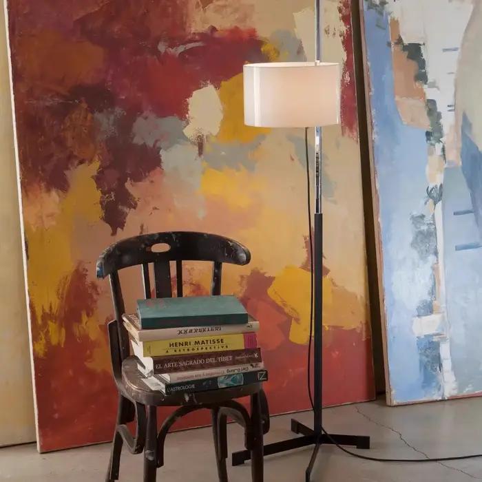 Lampadaire de designer espagnol avec ampoule