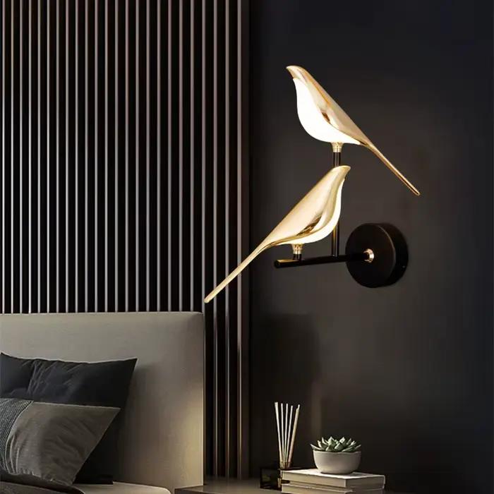 Applique Murale LED Forme d'Hélicoptère Design Nordique Moderne Idéal Chambre Coucher Salon Hôtel Occasions Spéciales