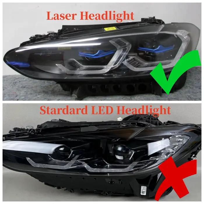Modules LED G82 jaune citron DRL pour BMW M3 M4 G22 G23 G26 G80 G83 430i M440i, phare Laser, feux de jour, 2021 2022