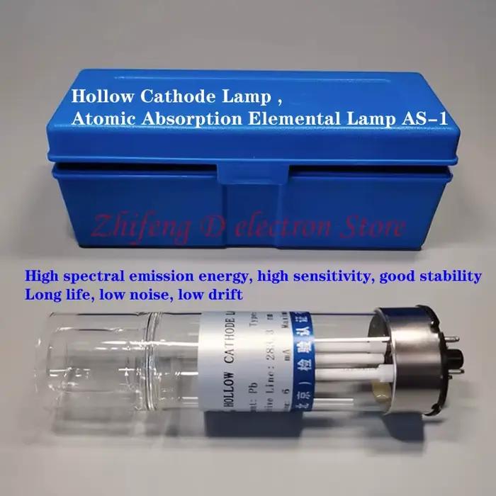 Lampe à Cathode Creuse AS-1, Absorption Atomique artificiel émentaire, Haute Émission de Lub, Massage, Haute Sensibilité, Bonne Stabilité