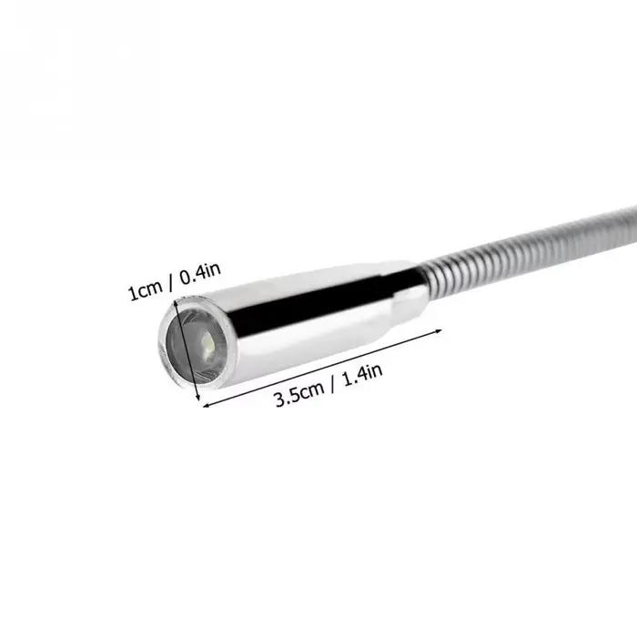 Lampe de Lecture LED Portable Flexible Réglable USB pour Ordinateur Portable Clavier Occasions Spéciales Travail Lecture Nocturne Concentration Économie Énergie Protection Yeux
