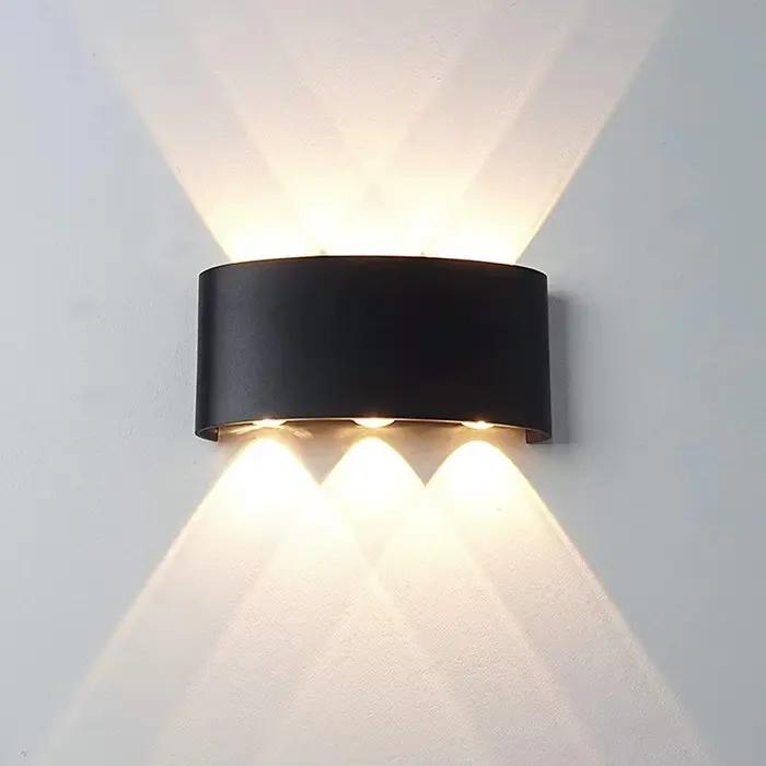 Applique murale LED moderne d'intérieur et d'extérieur