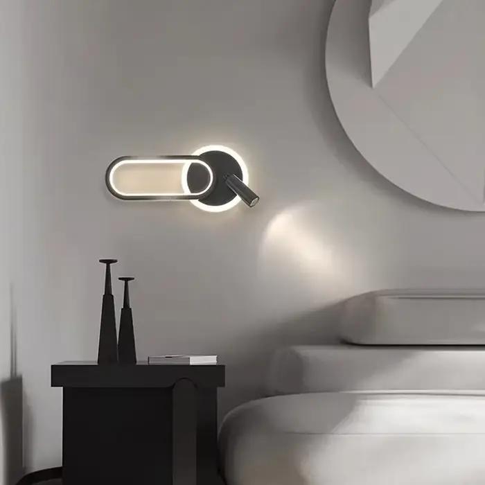 Applique murale LED moderne pour salon chambre chevet salle d'étude escalier allée minimaliste applique murale créative décor à la maison Lustre