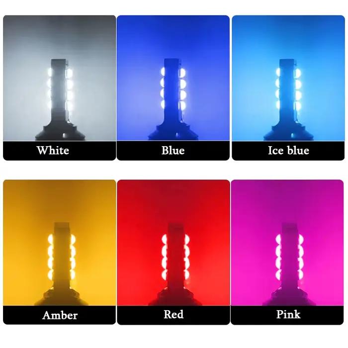 Phare LED Canbus pour Dacia Duster 2010 ~ 2023, ampoule de voiture, lumière de sauna, haute puissance, diode antibrouillard, moto, conduite, lampe de course, 12V 55W, 2x H7