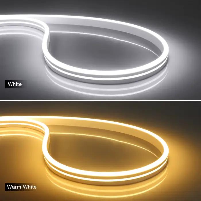 Bande lumineuse LED néon 24V, avec capteurs de mouvement PIR mobiles pratiques, un/double, éclairage de sécurité nocturne pour chambre à coucher, escaliers, salle de bains