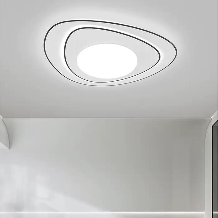 Plafond moderne à LEDs Lustre lampe pour salon salle à manger chambre