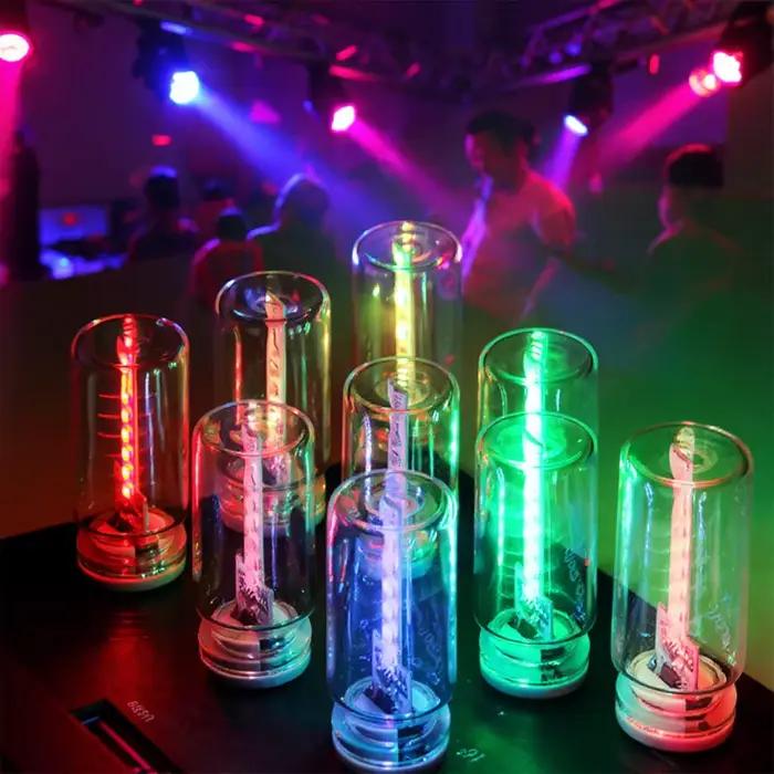 Ampoule LED USB à intensité variable multicolore pour chambre bureau voiture avec capteur tactile design élégant pour éclairage de lecture et décoration intérieure