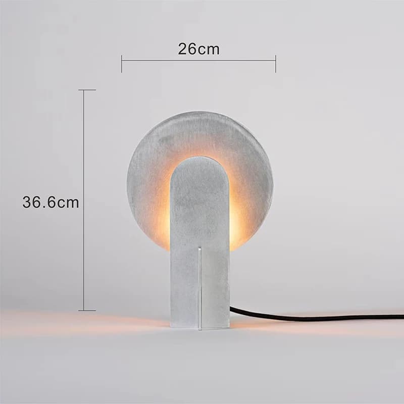 Lampe de table de style industriel en alliage d'aluminium, épissage, salon, escales, veilleuse, cham
