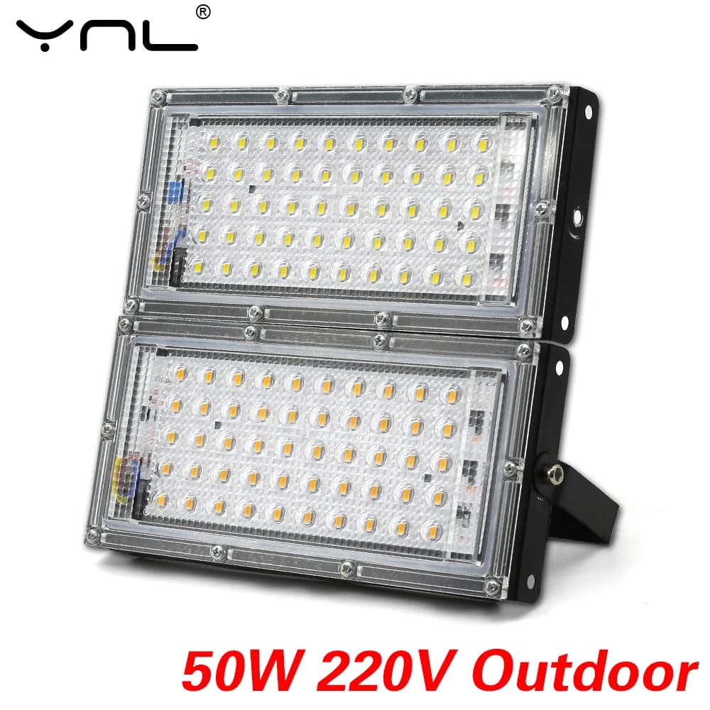 LED projecteur 50W AC 220V 230V extérieur jardin projecteur cuisine réflecteur paysage projecteur la