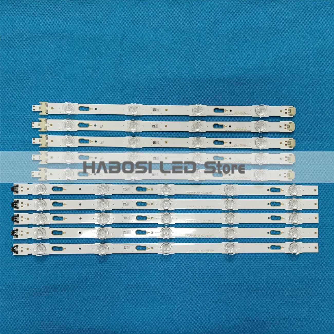 100% nouveau 10pcs/Kit LED bandes pour SAMSUNG TV UN40KU6000G UN40KU6000H UN40KU6000K UN40KU6050F UN