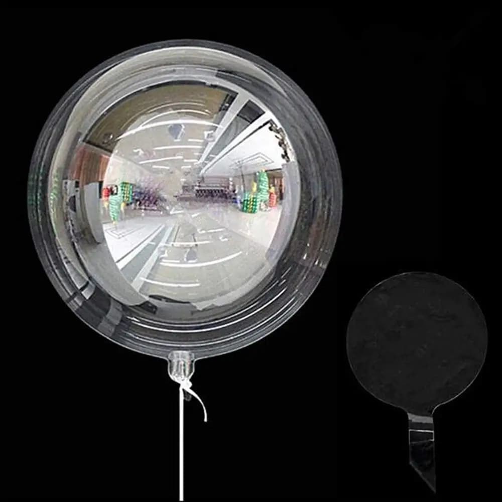 Poignée Led ballon de noël lumineux Transparent hélium bulle Ballons mariage fête d'anniversaire déc