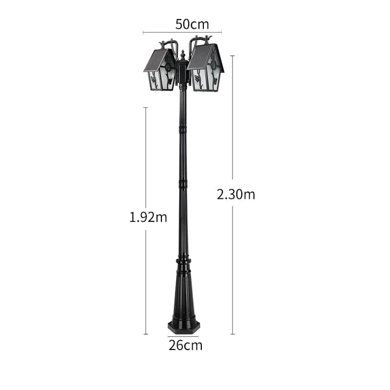 Lampadaire de paysage de style européen, extérieur, étanche, ménage, communauté, jardin, villa, lamp