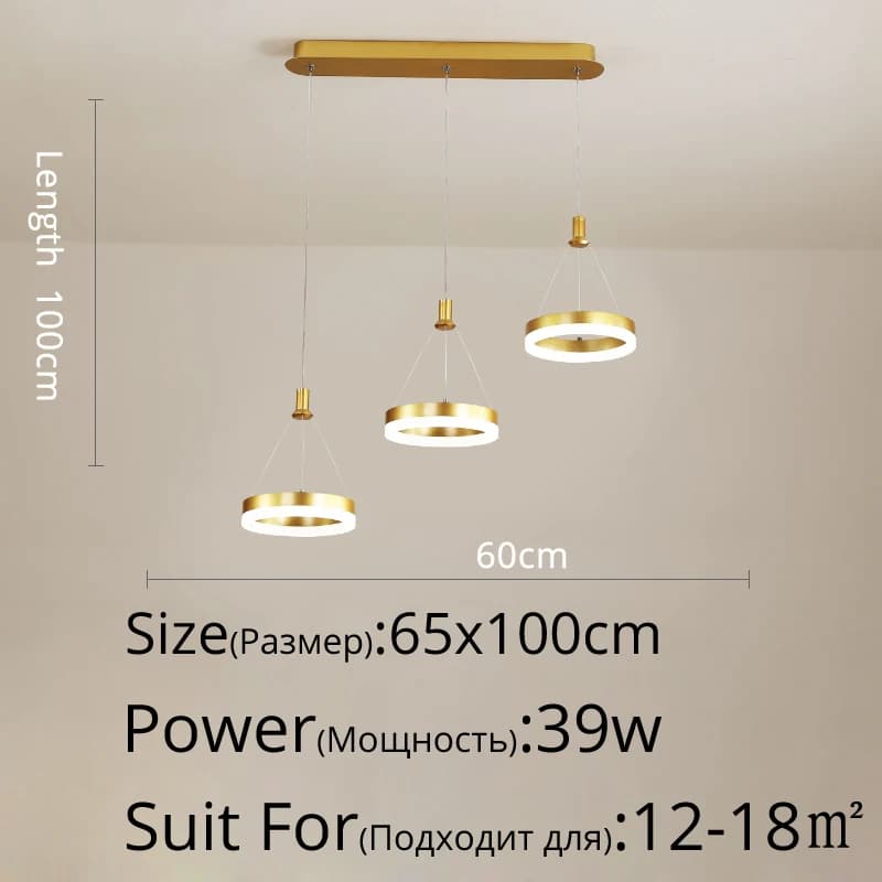 Lampe postmoderne blanc noir LED lampe minimaliste nordique pour salle à manger cuisine salle téléco