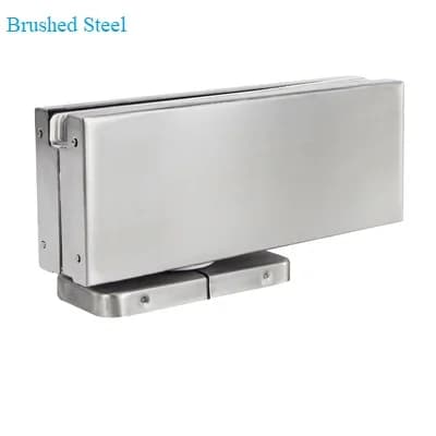 1 pièce de fixation hydraulique à montage en surface, sans creusement, pour porte en verre