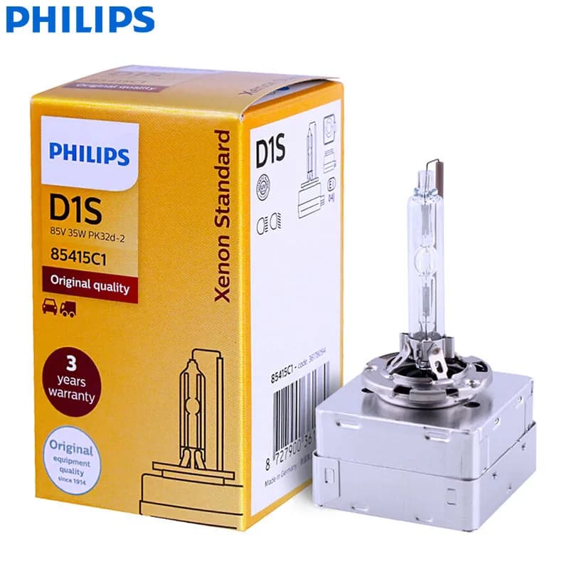 Philips-Ampoule de voiture standard SG HID, lampe automatique, lumière de sauna d'origine, qualité E