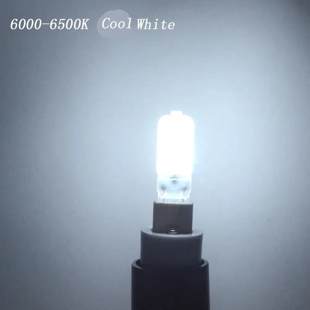 Mini ampoule LED G9 SMD2835, éclairage de haute qualité, remplace les lampes halogènes 30W, 110V, 22