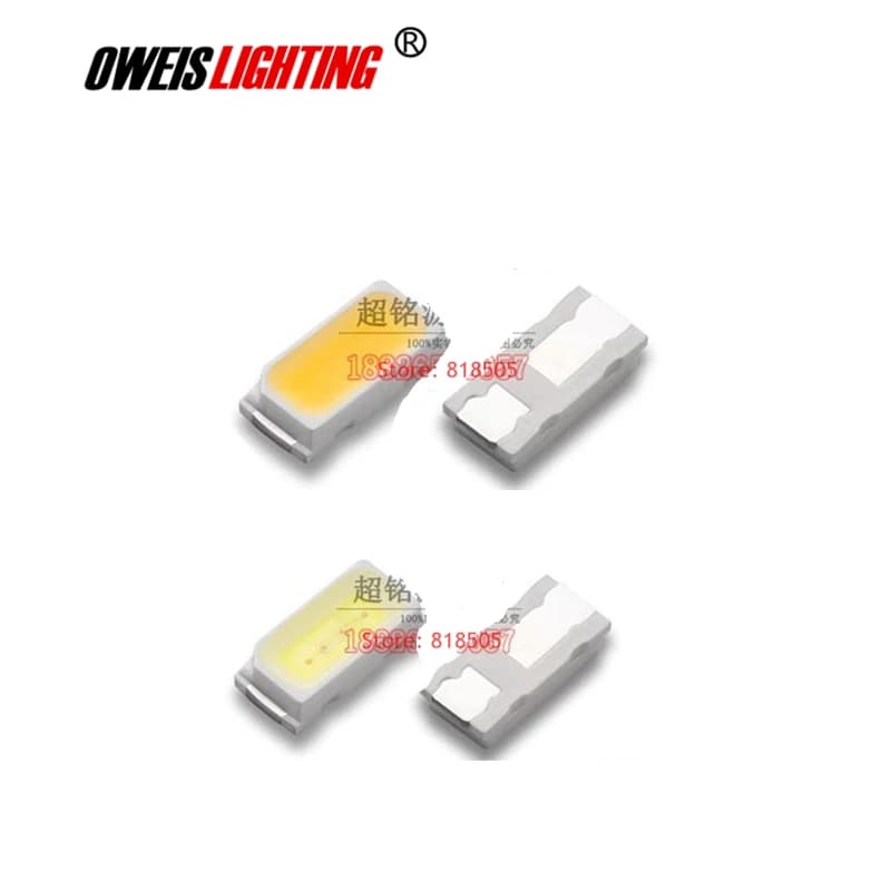 LED SMD 100 blanche, 3014 W 10-12LM 30mA, 0.1-6000 K, naturel 7000-4000 K, chaud 5000-2800 K, froid 