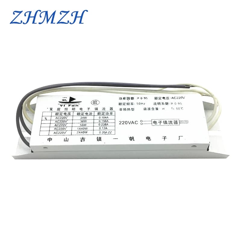 Ballasts électroniques dédiés à Tube 2G11 H, redresseur de lampe fluorescente universel 24W 36W 40W 