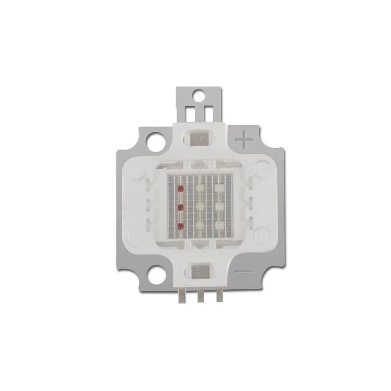 Puce LED COB 10W/20W/30W/50W/100W, lampe haute puissance RGB, lumière de scène, rouge, vert, bleu, 1