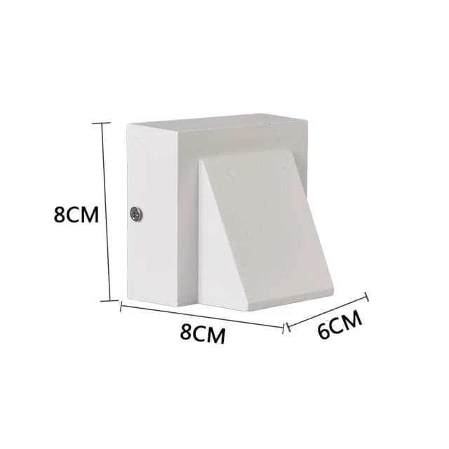 5W 6W 15W moderne Simple créatif extérieur étanche applique LED cour lampes porte lampe terrasse bal