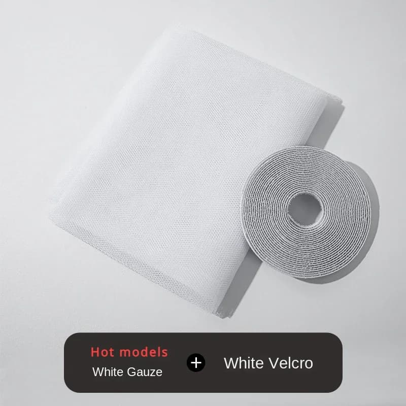 Moustiquaire pour lit, fenêtre, textile de maison, maille auto-adhésive anti-insectes et anti-mouche