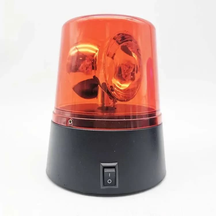 Clignotant de Police, balise d'urgence pour voiture, voyant d'avertissement rotatif pour fête, DJ, l