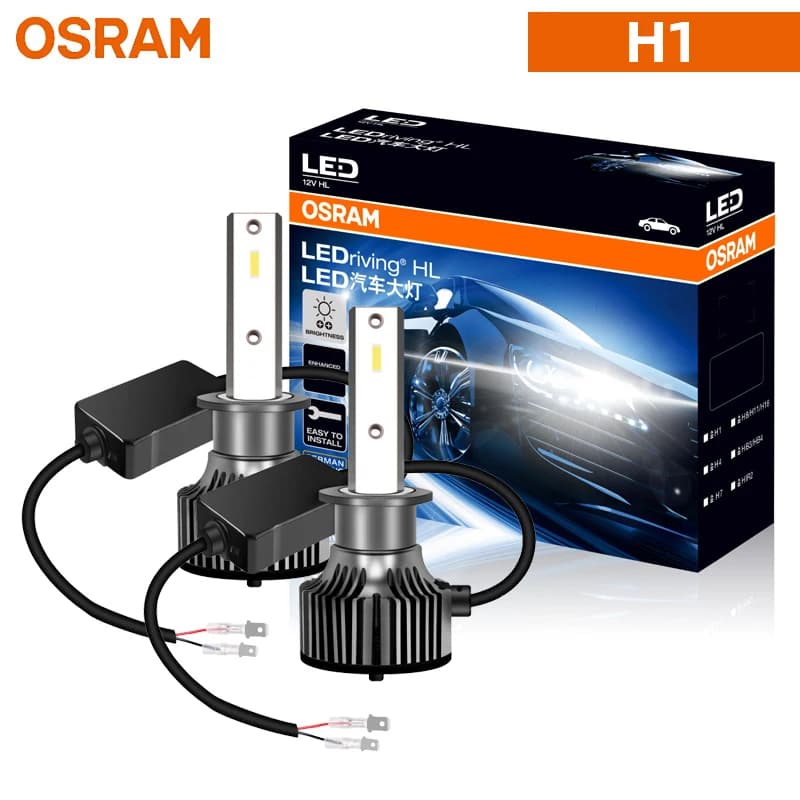 OSRAM LEDriving YLZ HL H7 H4 LED phare de voiture H1 H8 H11 H16 HB3 HB4 HIR2 9012 12V 6000K lampes b
