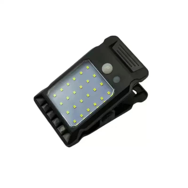Clip de capteur de mouvement extérieur de lumière de sécurité solaire, jardin Super lumineux, lumièr