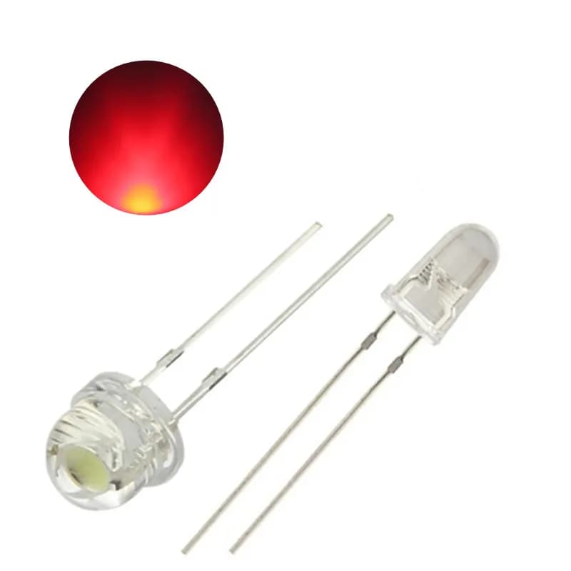 LED 5V 12v 5mm 3mm perle SMD f5 f3 chapeau/lampe ronde dip LED USB voiture lumière blanc rouge vert 