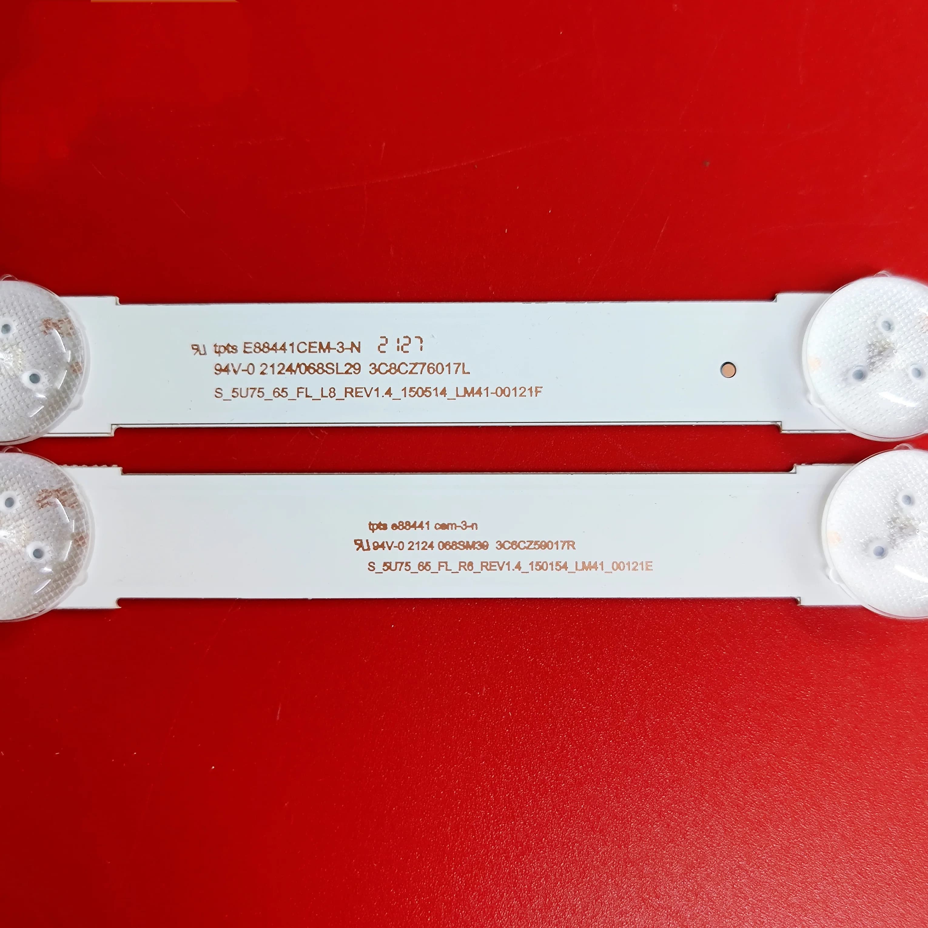 LED pour UE65KU6000K V5DU-650DCA-R1 V5DU-650DCB-R1 BN96-39667A 39668A S_5U75_65_FL_L8 UE65JU6400K UE