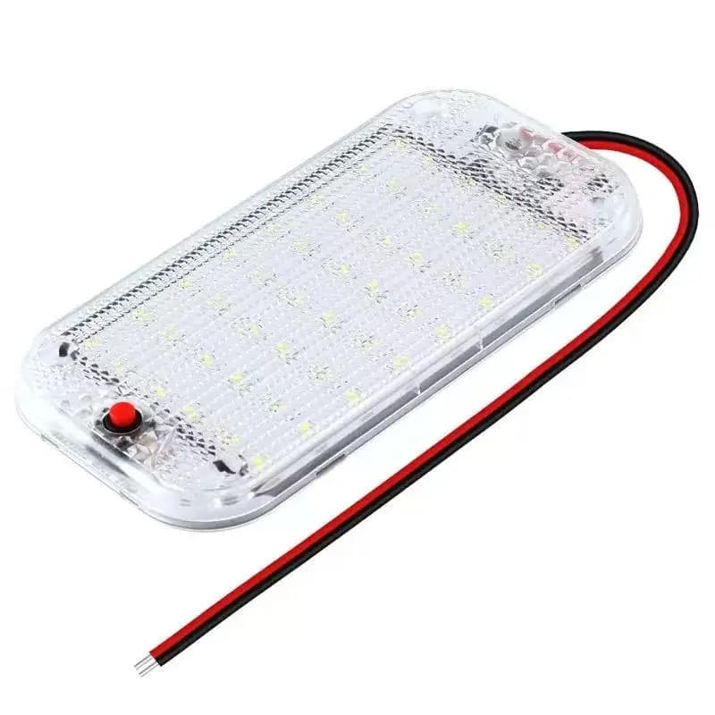 Lampes intérieures 48 LED pour voiture, plafonnier de voiture, lampe de dôme intérieure avec interru