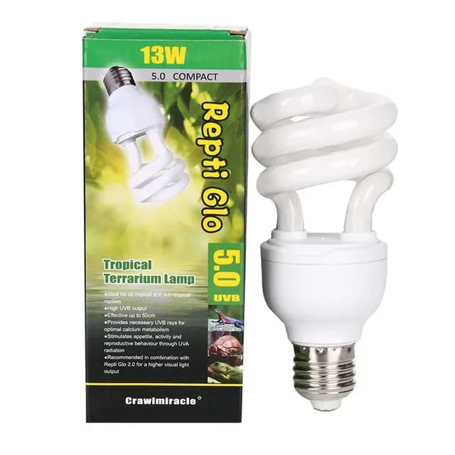 Ampoule UVB 5.0 10.0 13W 220V pour reptiles, lampe UV pour amphibiens, vivarium, tortue, serpent, an