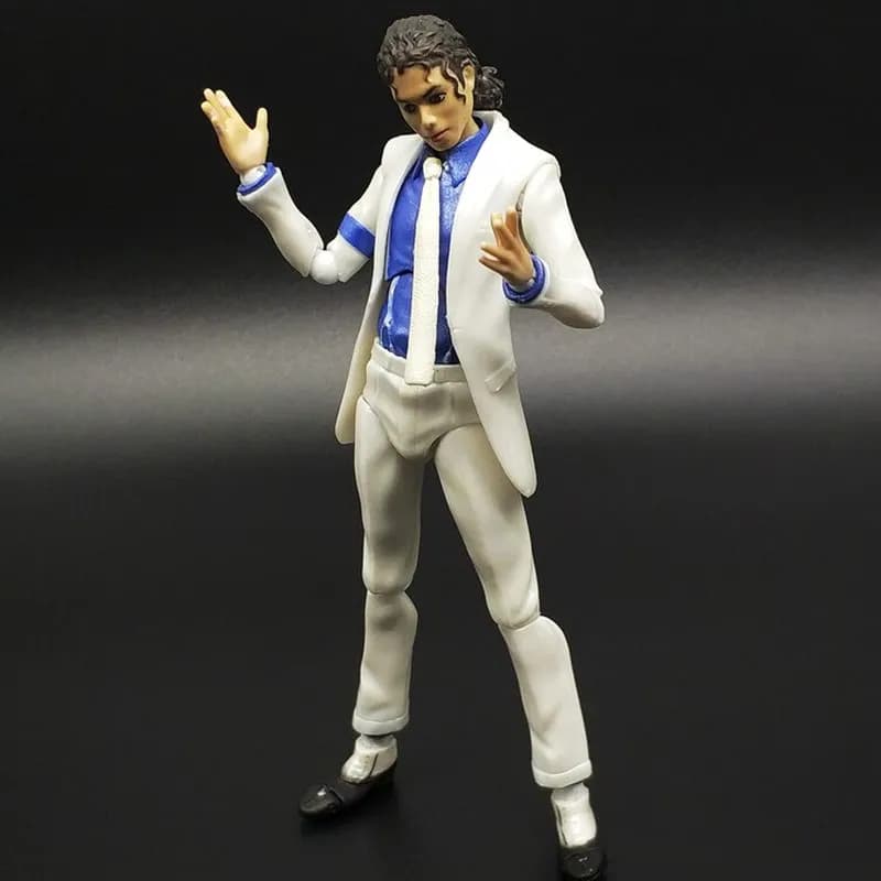 Figurine articulée Michael Jackson de 15 cm, modèle classique en forme de Moonwalk, objet de collect