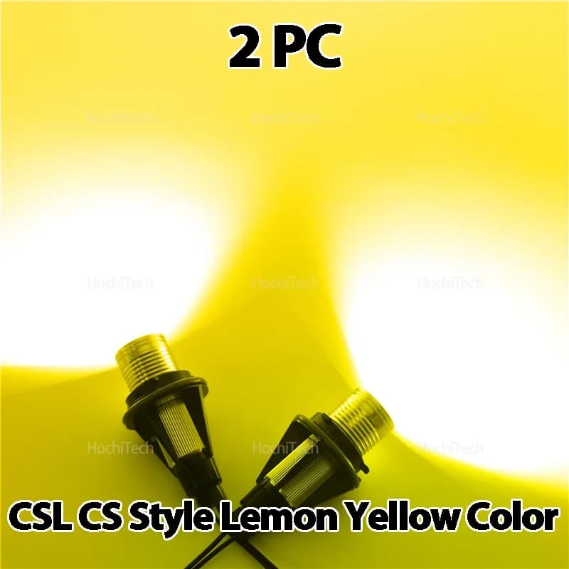 Pour BMW E87 E39 E60 E61 E63 E64 E65 E66 E53 E53 CSL CS Style feu de position LED jaune citron 20 W/
