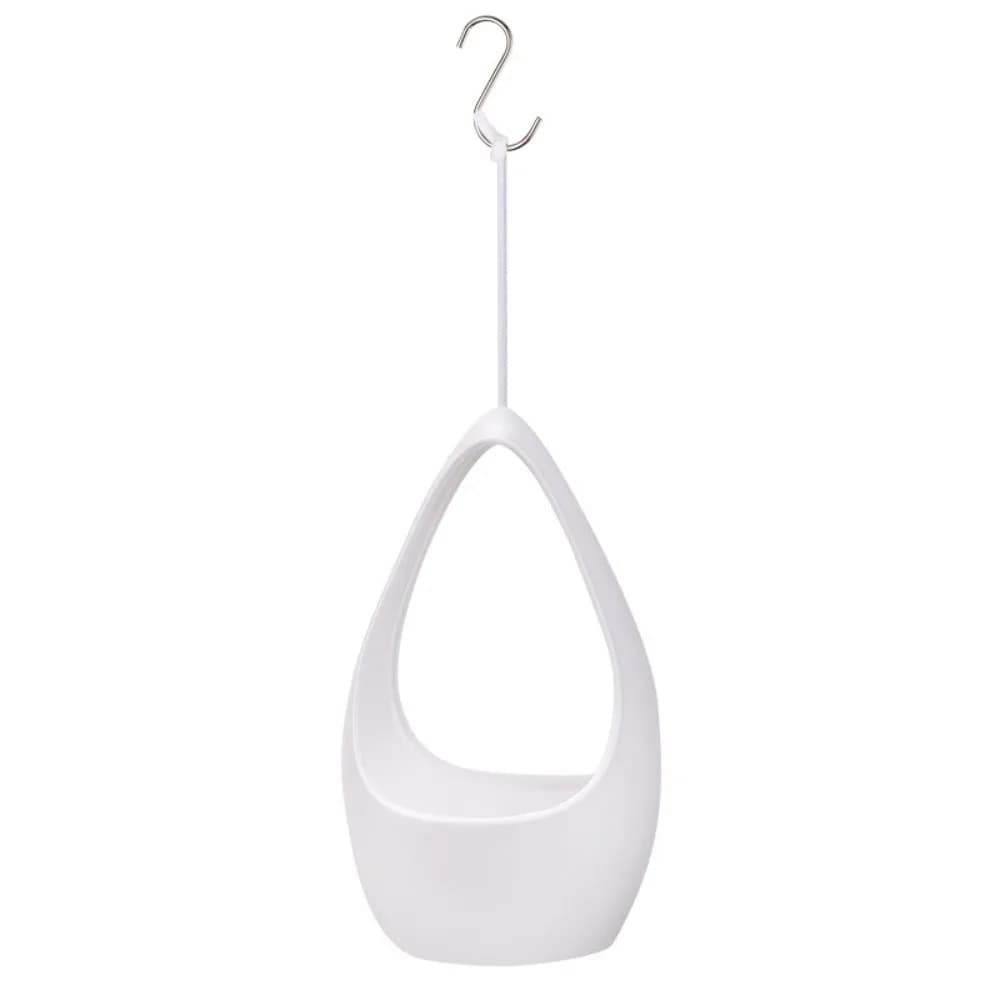 Pot de fleurs suspendu épaissi grande capacité avec crochets de suspension, jardinière suspendue res