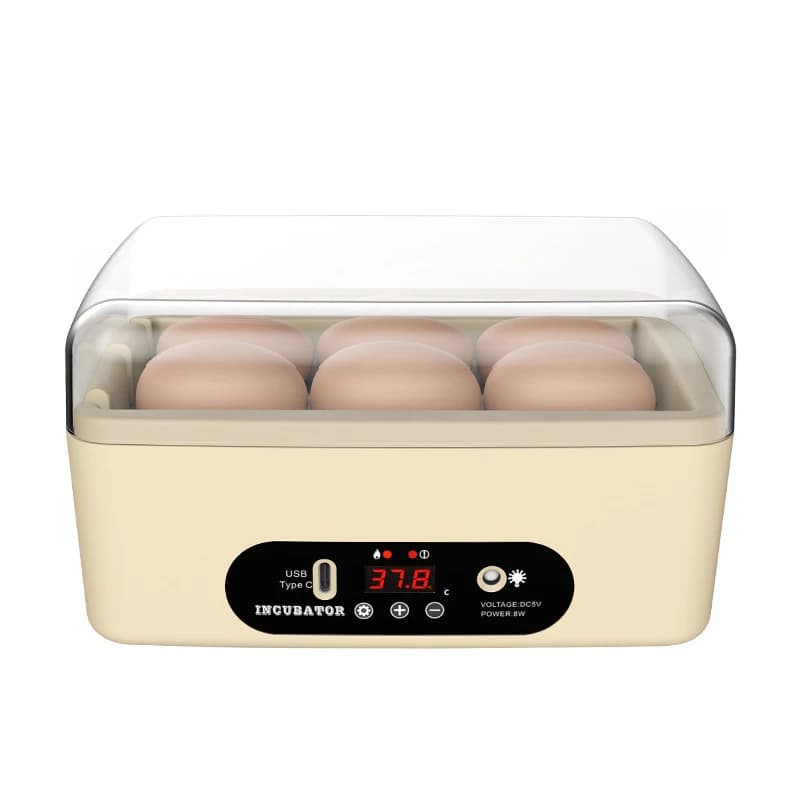 Incubateur entièrement automatique pour œufs de poulets, volailles, incubateur intelligent bionique 