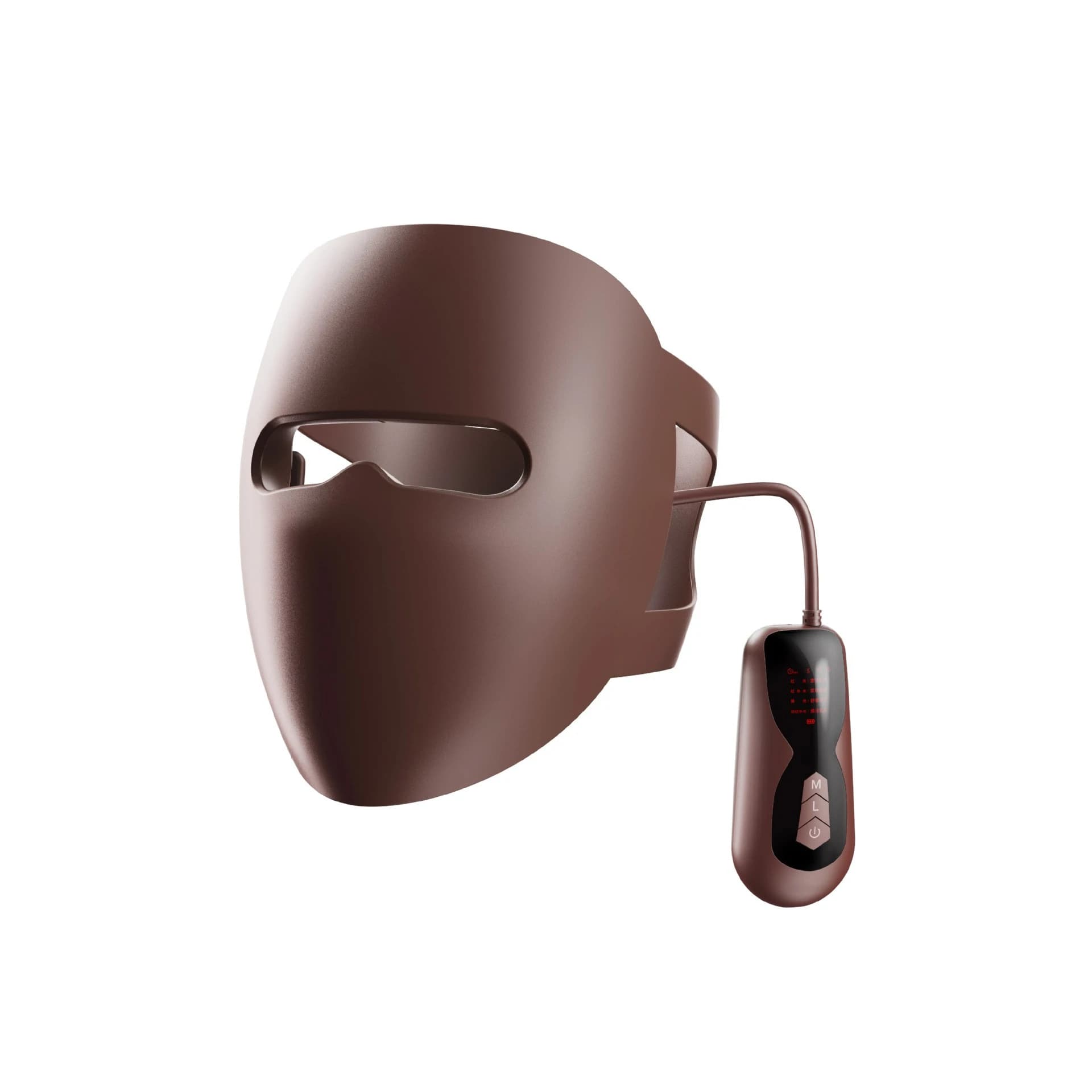 Masque de beauté Photon Facial en Silicone 4D, 320 perles LED, lumière rouge, rajeunissement de la p